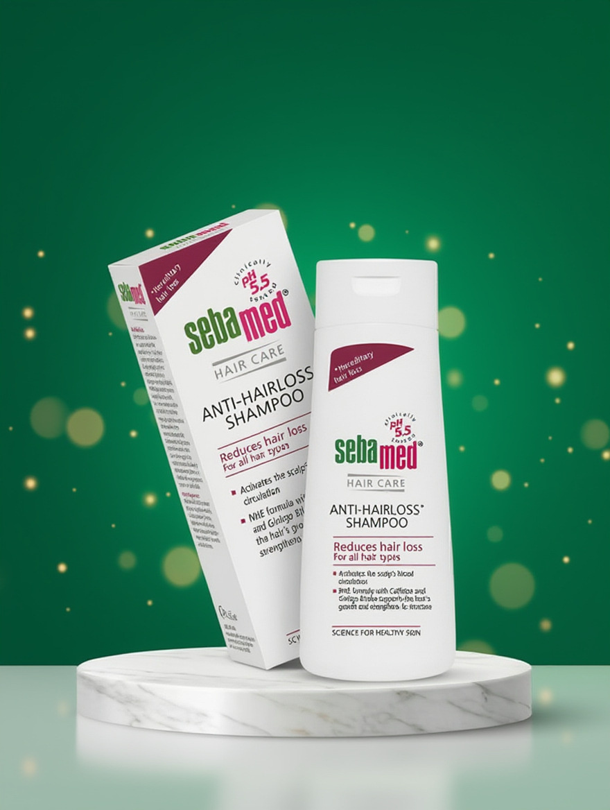 Sebamed Anti Hairloss Shampoo Reduces Hair Loss For All Hair Types 200ml