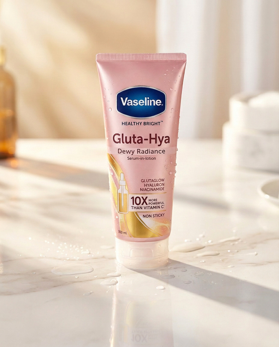 Vaseline Gluta-Hya Dewy Radiance Serum-in-Lotion (300ml)