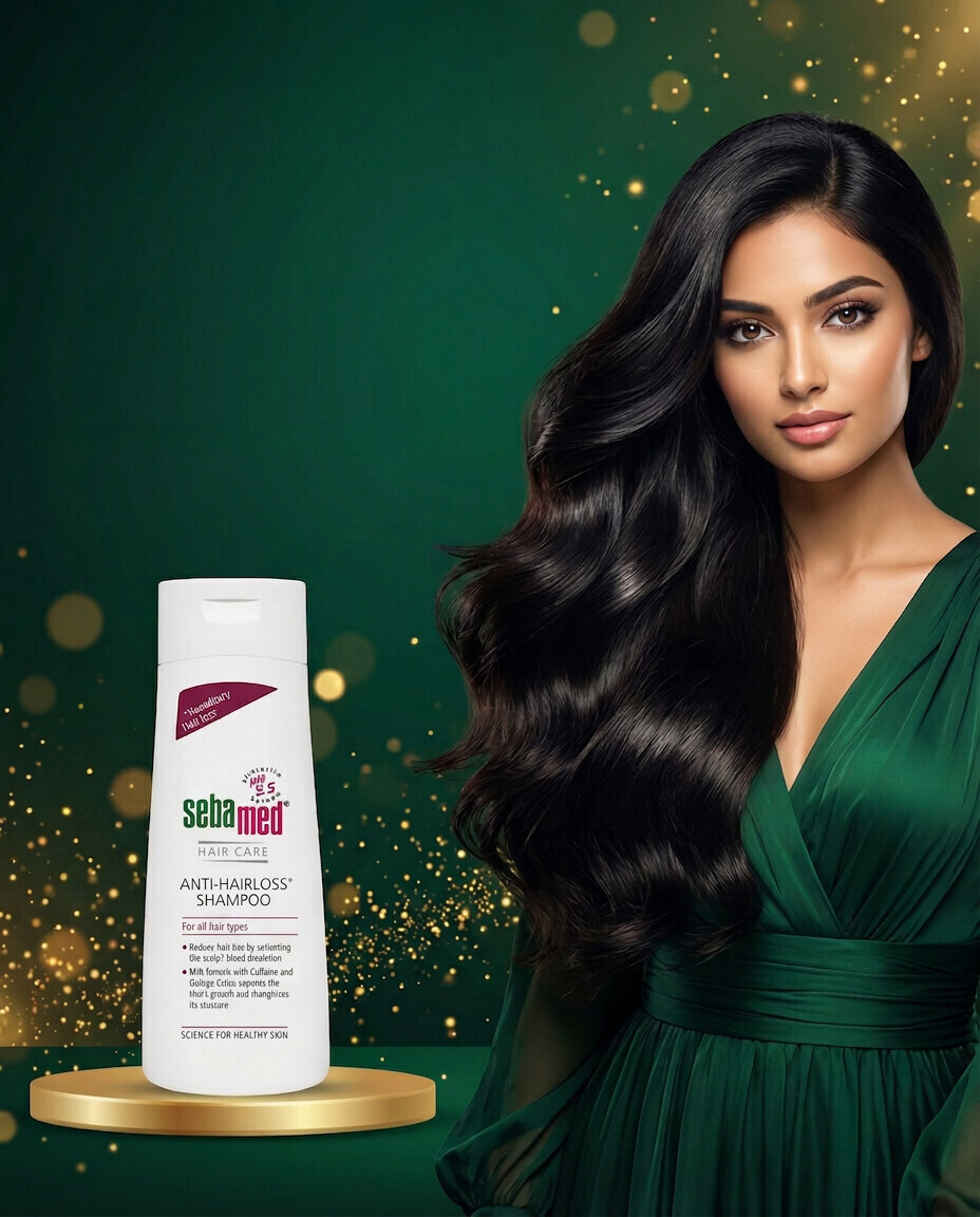 Sebamed Anti Hairloss Shampoo Reduces Hair Loss For All Hair Types 200ml