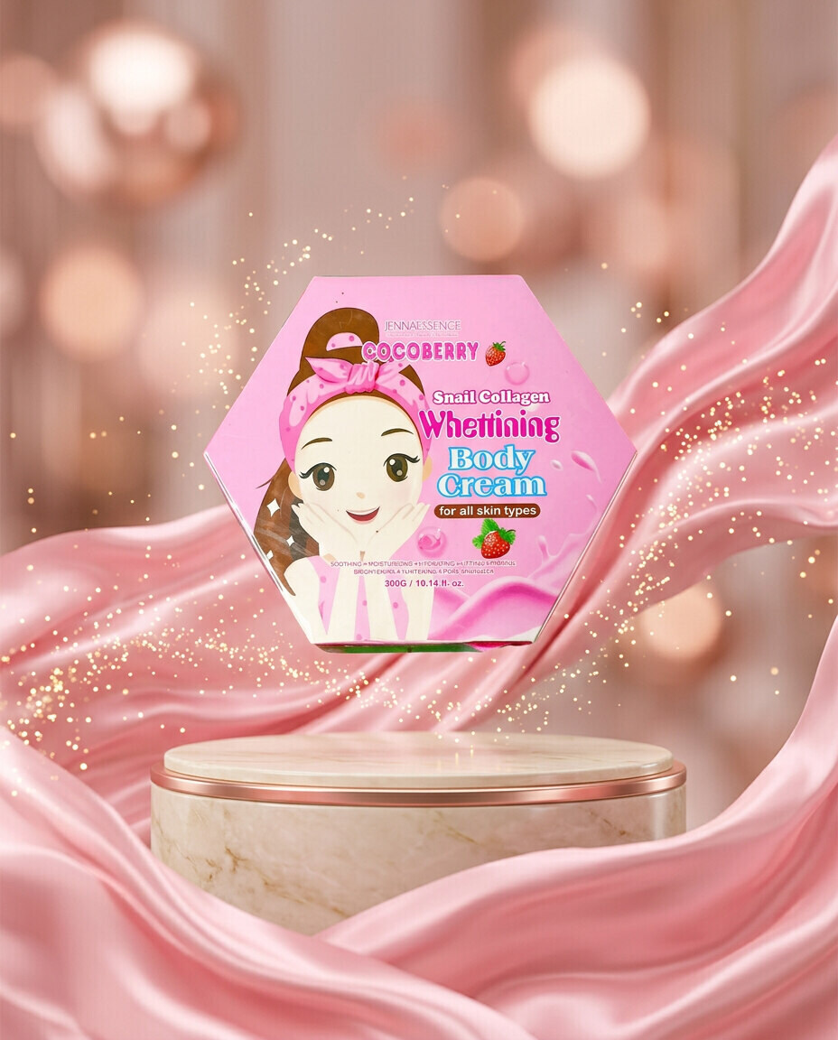 Cocoberry Snail Collagen Whitening Body Cream