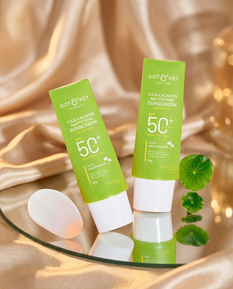 Dot & Key Cica Calming Mattifying Sunscreen (50g)