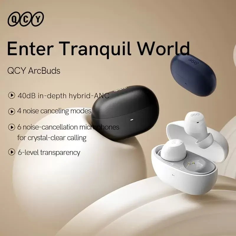 QCY ArcBuds HT07 ANC True Wireless Earbuds