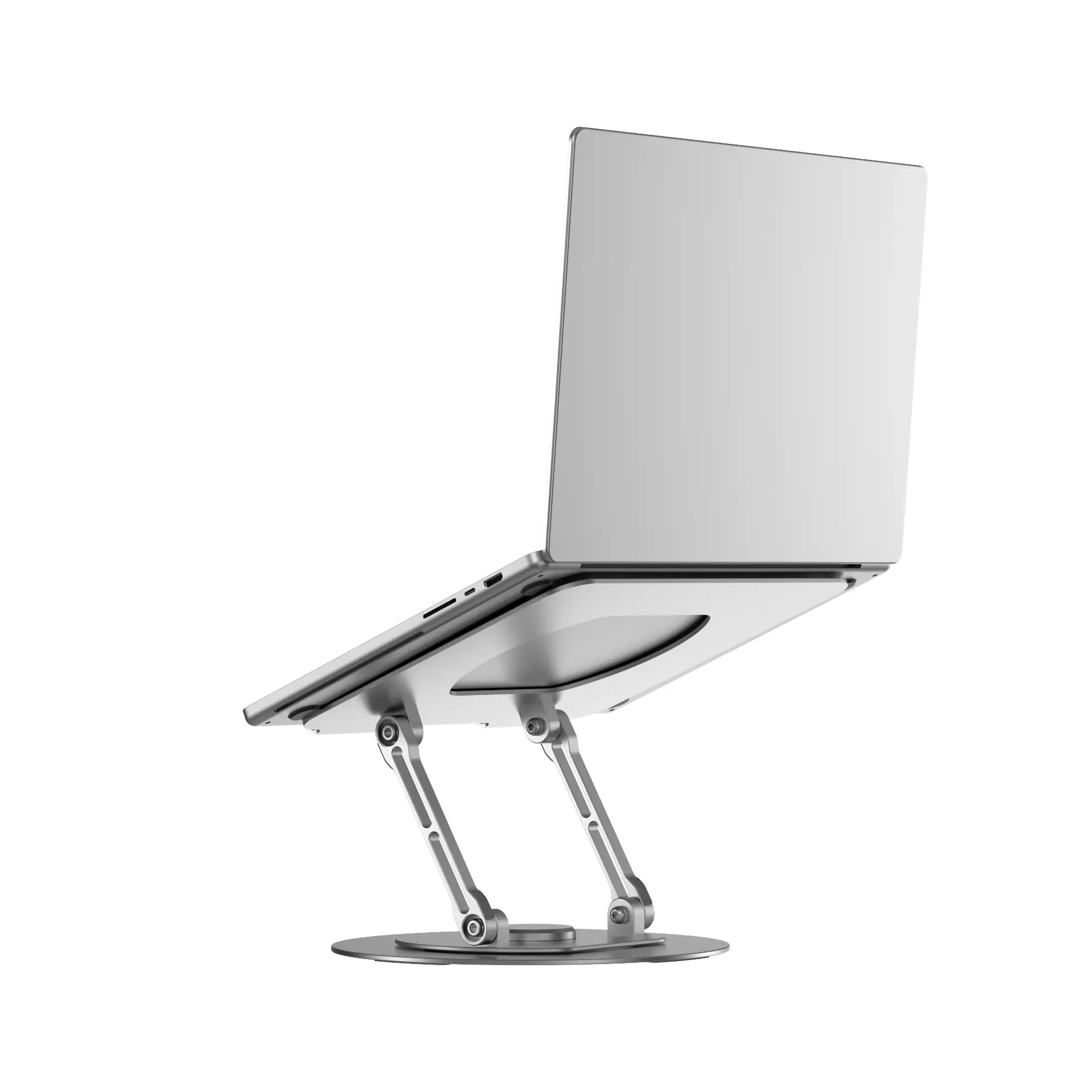 WiWU S800 Foldable Aluminium Laptop Stand: A Stable and Adjustable Laptop Holder with Rotating Feature