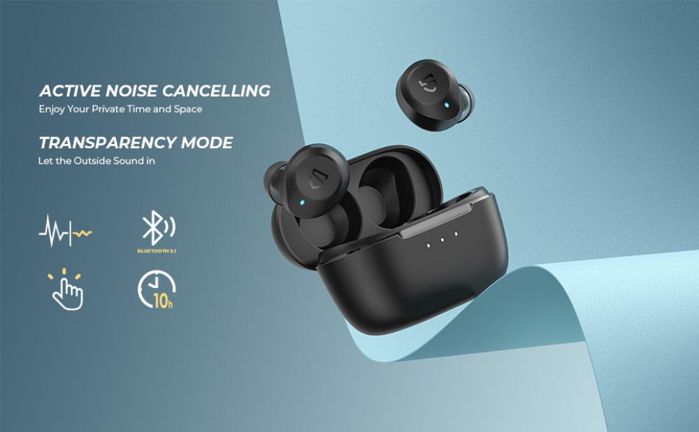 SoundPEATS T2 Hybrid ANC Wireless Earbuds