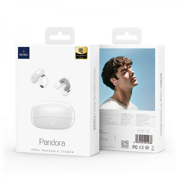 WIWU Pandora TWS Wireless Earbuds - Black