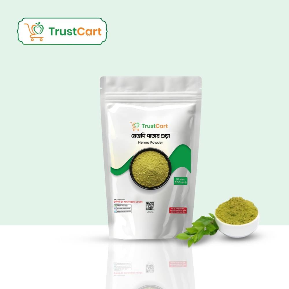 মেহেদি পাতার গুড়া ৫০০ গ্রাম