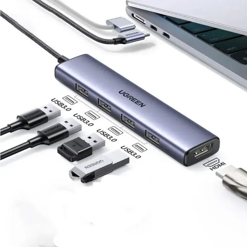 UGREEN CM478 Revodok USB-C 5-in-1 Docking Station UGREEN CM478 Revodok USB-C 5-in-1 Docking Station