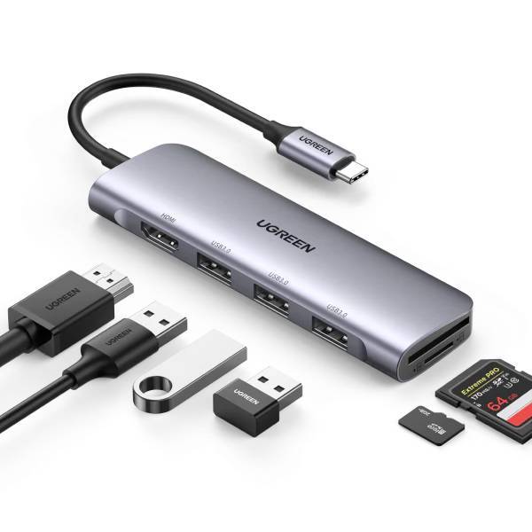  UGREEN CM511 6-in-1 USB-C Multifunction Hub