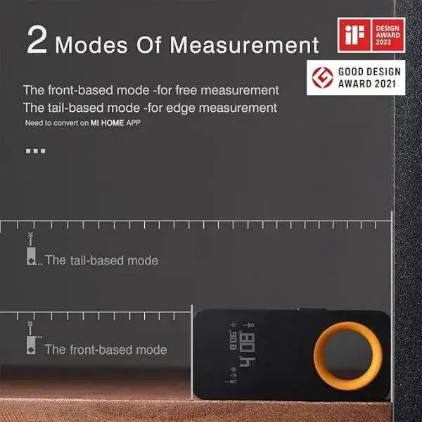 Xiaomi HOTO Laser Distance Meter SW-HT30, 98ft/30m Digital Measurement Tool