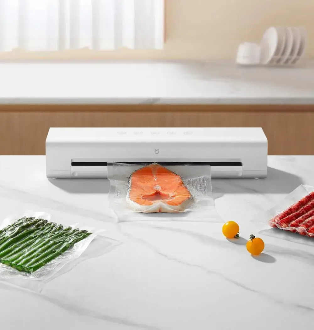 Xiaomi MIJIA 220V Vacuum Sealer Machine with 10 Free Vacuum Bags