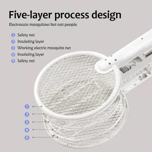 Xiaomi Qualitell C3 Electric Fly Swatter & Mosquito Killer